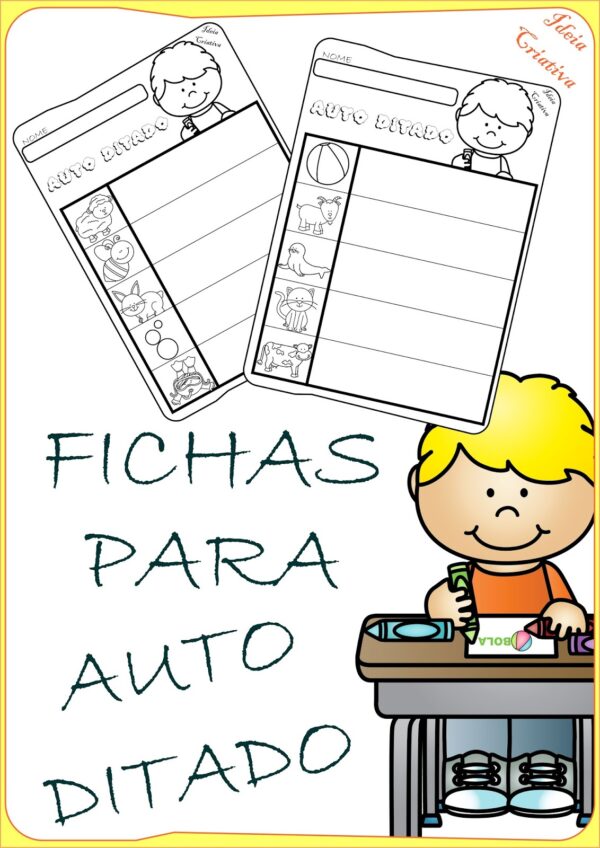Atividades Auto Ditado Sílabas Simples e Complexas