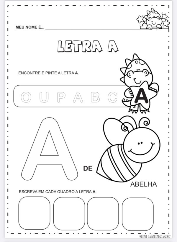 Caderno de Atividades Alfadino - Imagem 3