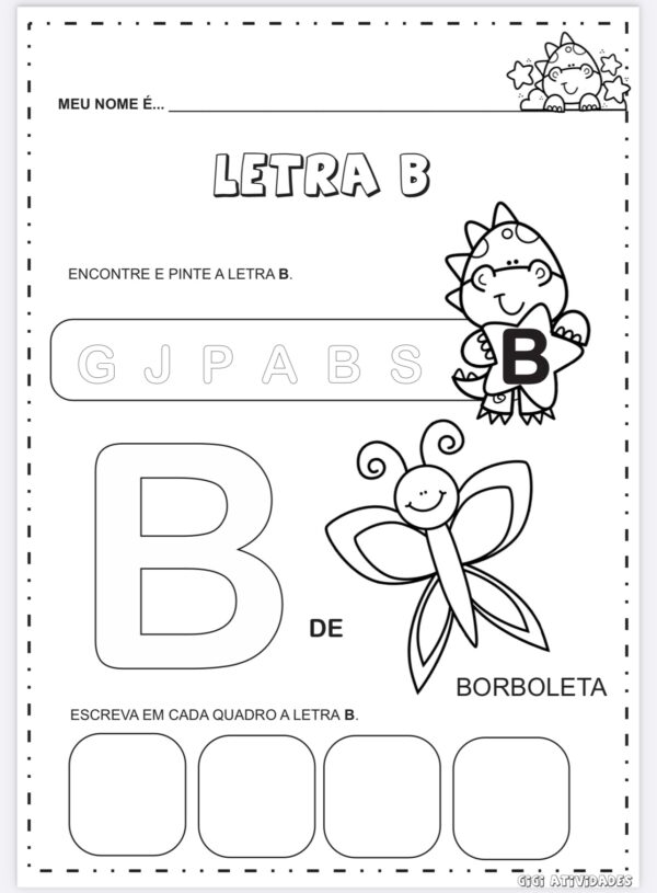 Caderno de Atividades Alfadino - Imagem 4