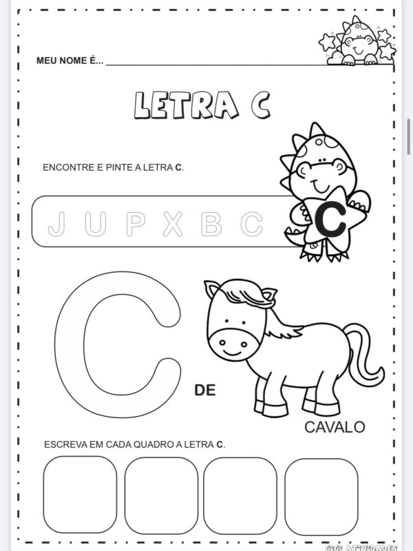 Caderno de Atividades Alfadino - Imagem 5