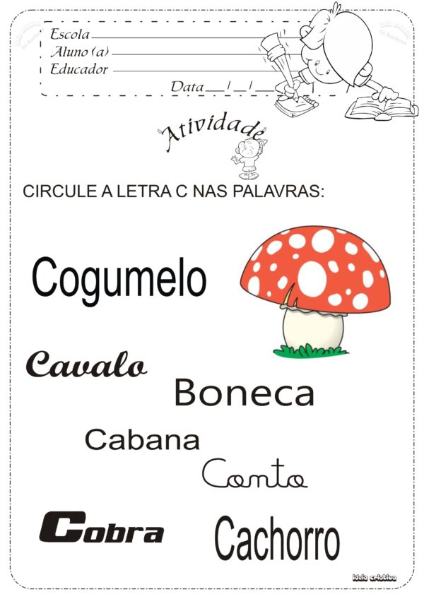 Atividades Caça Letras - Imagem 3
