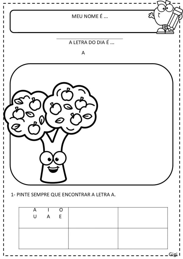 Atividades Letras do Alfabeto Educação Infantil - Imagem 4