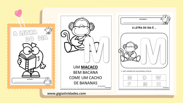 Atividades Letras do Alfabeto Educação Infantil - Imagem 2