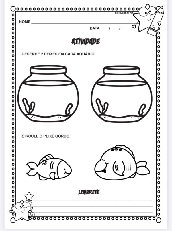 Caderno de Atividades para casa para sala - Imagem 7