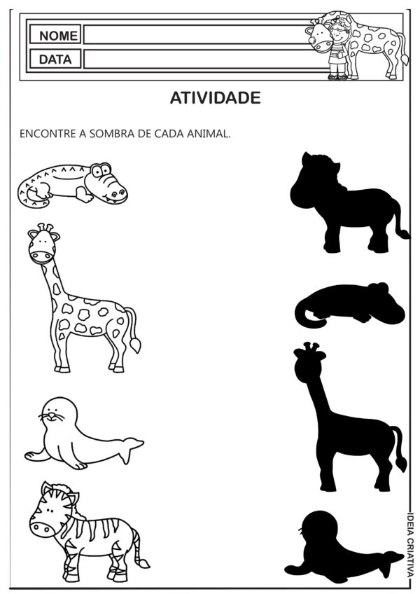 Caderno de Atividades Animais Selvagens - Imagem 6