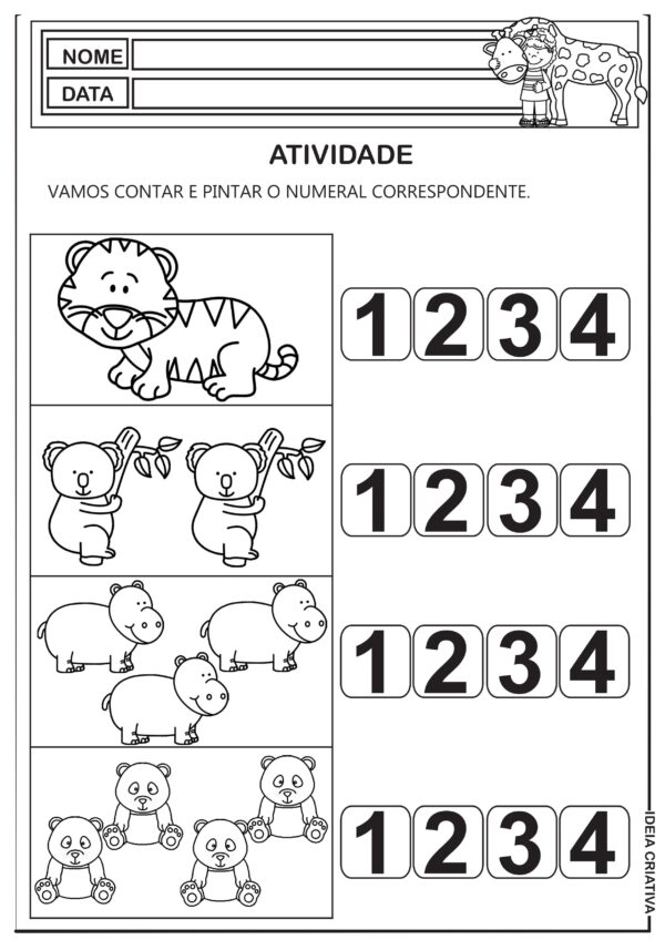 Caderno de Atividades Animais Selvagens - Imagem 4