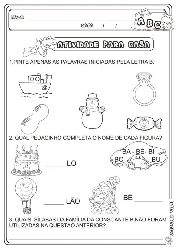 Caderno Linguagem 1º Semestre Jardim da Fantasia - Imagem 6