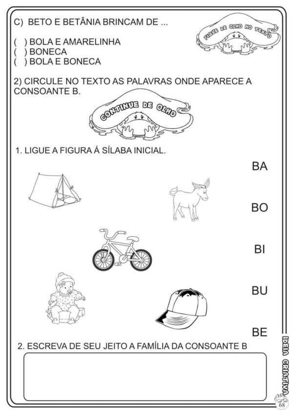 Caderno Linguagem 1º Semestre Jardim da Fantasia - Imagem 8