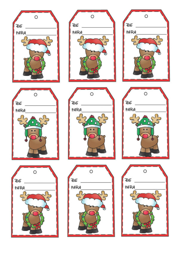 Caderno de Atividades Natal Reninha Lili - Imagem 9