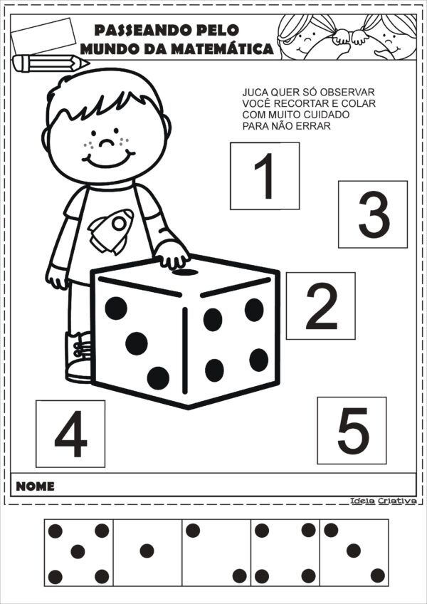 Caderno de Atividades Passeando pelo Mundo da Matemática - Imagem 2