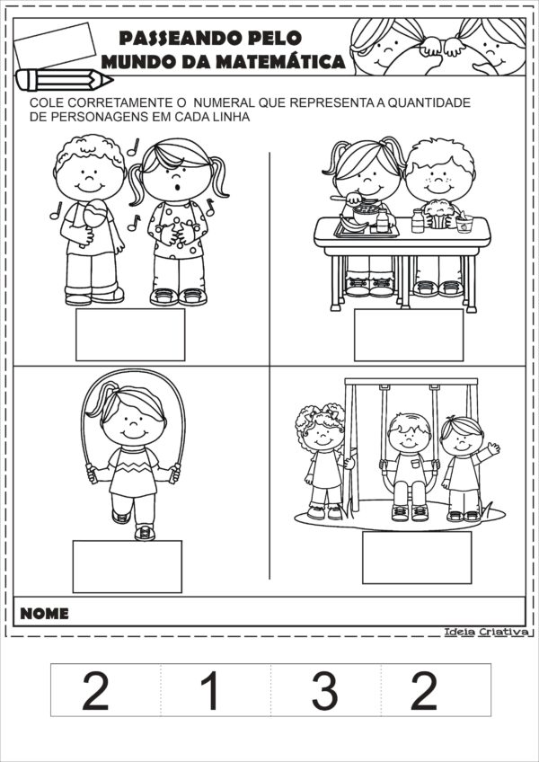 Caderno de Atividades Passeando pelo Mundo da Matemática - Imagem 6