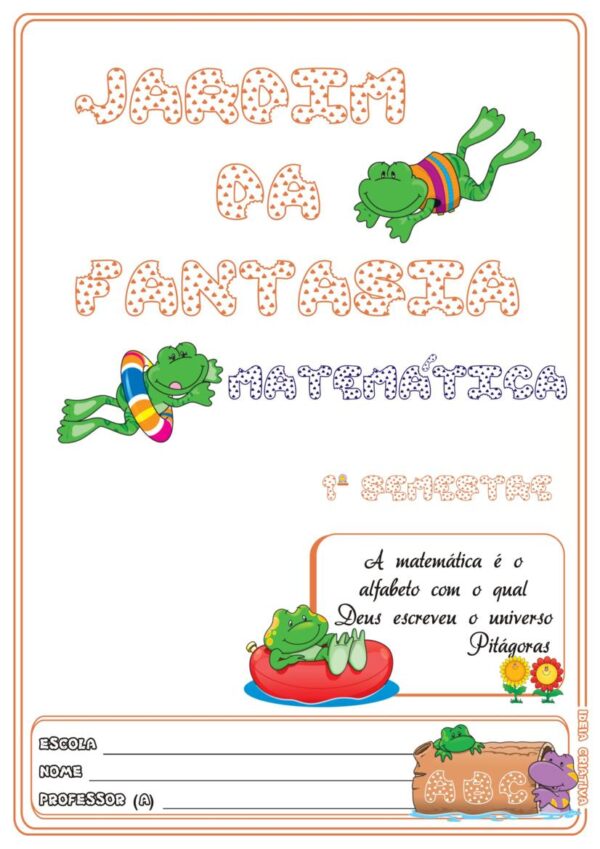 Caderno de Atividades Matemática 1° Semestre - Imagem 2