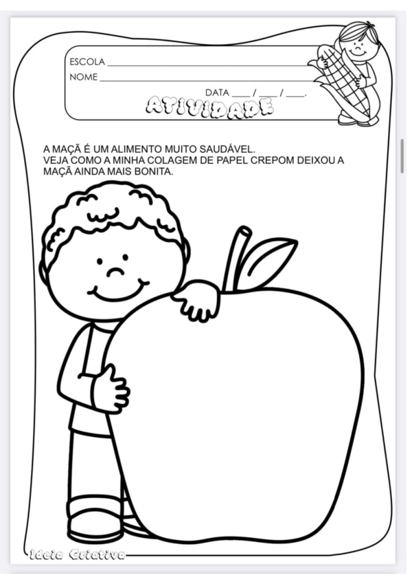 Caderno Atividades alimentação saudável - Imagem 5