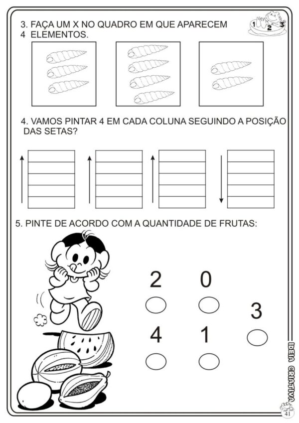 Caderno de Atividades Matemática 1° Semestre - Imagem 4