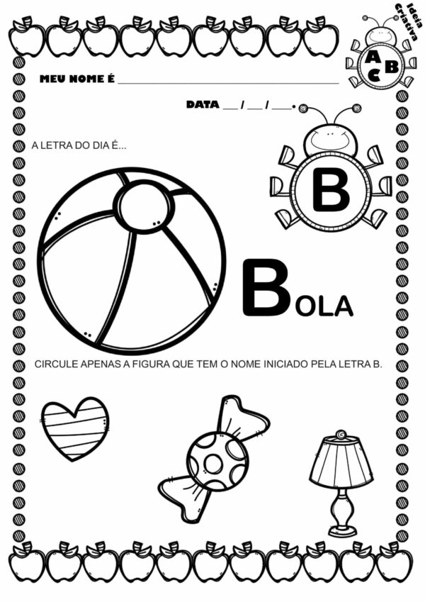Caderno de Atividades Bichinho do Alfabeto - Imagem 5