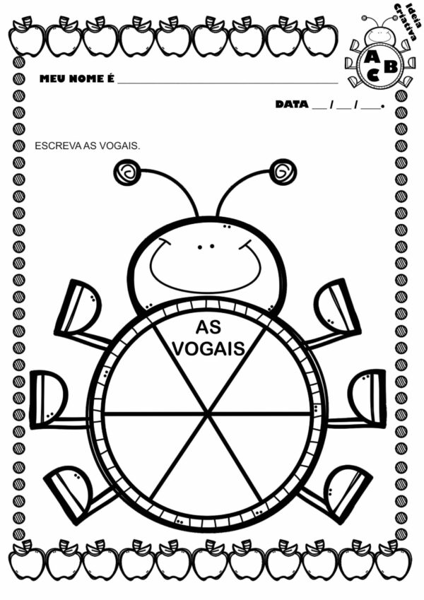 Caderno de Atividades Bichinho do Alfabeto - Imagem 2