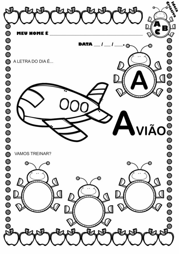 Caderno de Atividades Bichinho do Alfabeto - Imagem 4