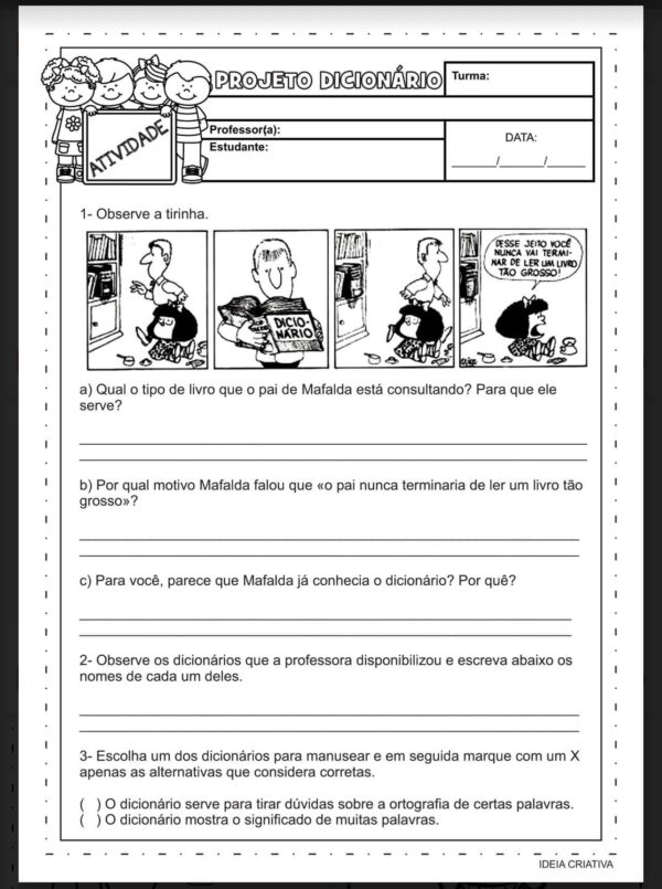 Caderno de Atividades Dicionário - Imagem 6