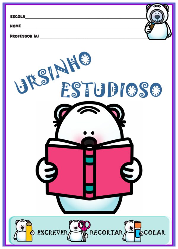 Caderno de Atividades Ursinho Estudioso - Imagem 2