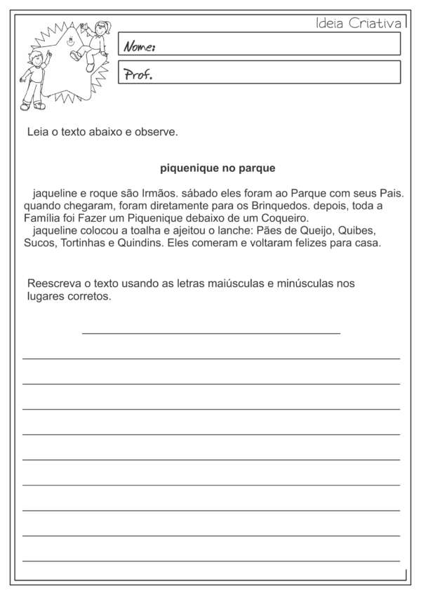 Caderno de atividades língua portuguesa - Imagem 3