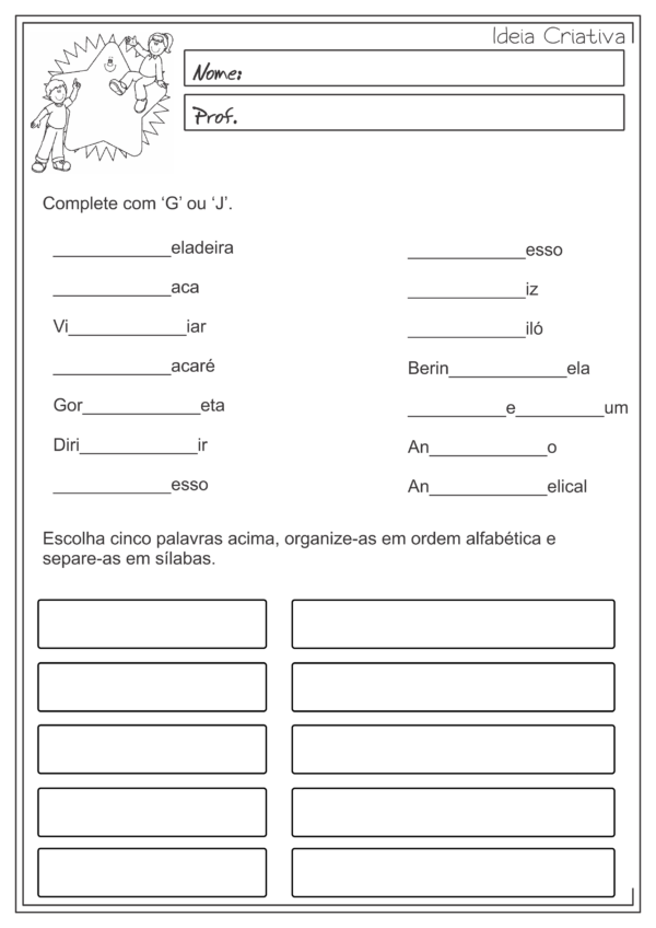 Caderno de atividades língua portuguesa - Imagem 5