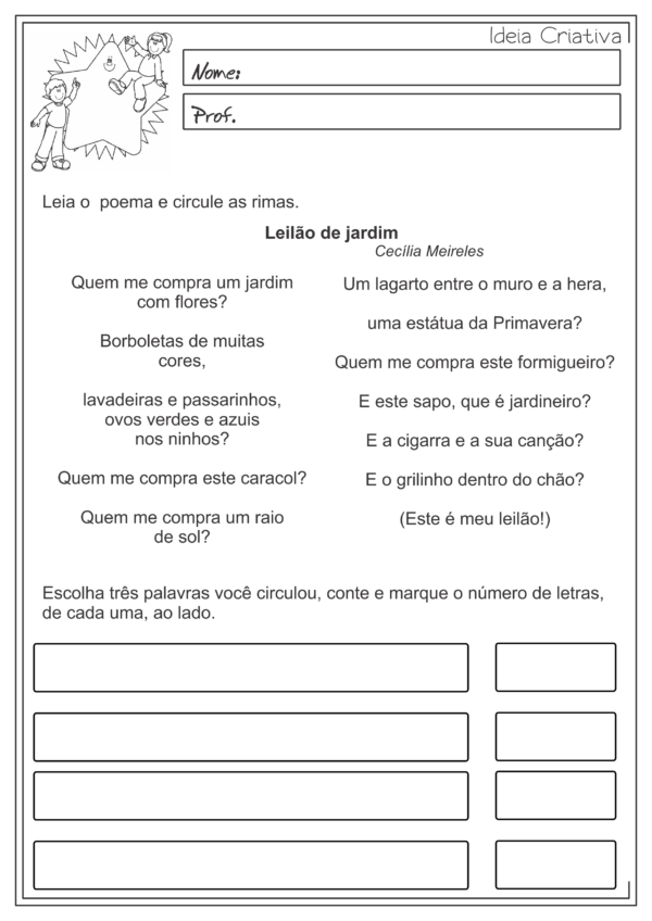 Caderno de atividades língua portuguesa - Imagem 9