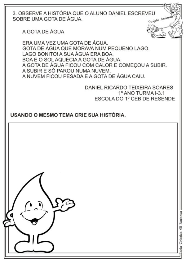 Caderno de Atividades 1° Ano Projeto Animais - Imagem 6