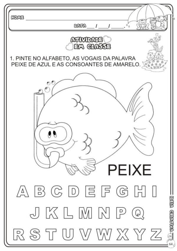2 Cadernos de Atividades Pré I Linguagem - Imagem 9