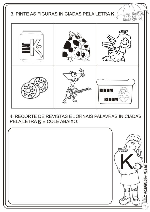 2 Cadernos de Atividades Pré I Linguagem - Imagem 10
