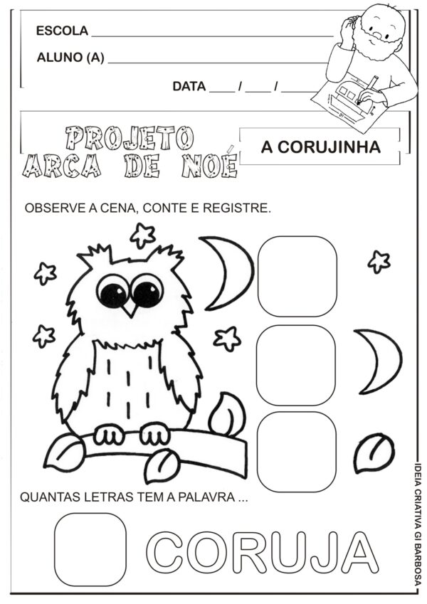 Atividades A Arca de Noé Educação Infantil - Imagem 2