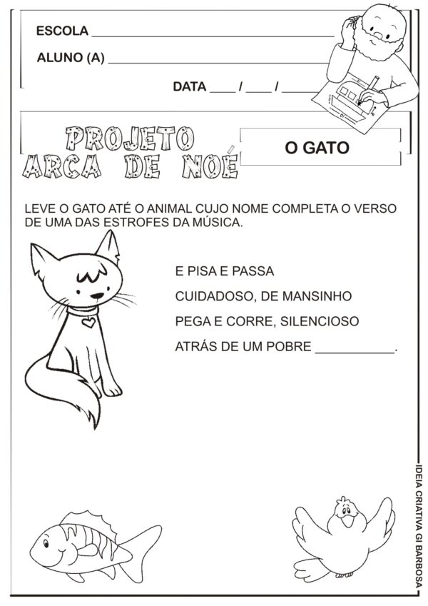 Atividades A Arca de Noé Educação Infantil - Imagem 7