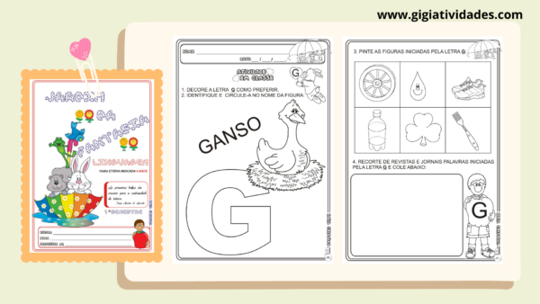 Cadernos de Atividades Pré I Linguagem