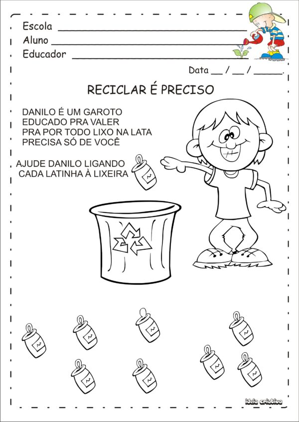 Caderno de Atividades Meio Ambiente - Imagem 3