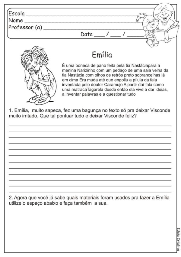 Caderno de Atividades Turma do Sítio - Imagem 2