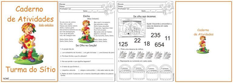17 Atividades Turma do Sítio