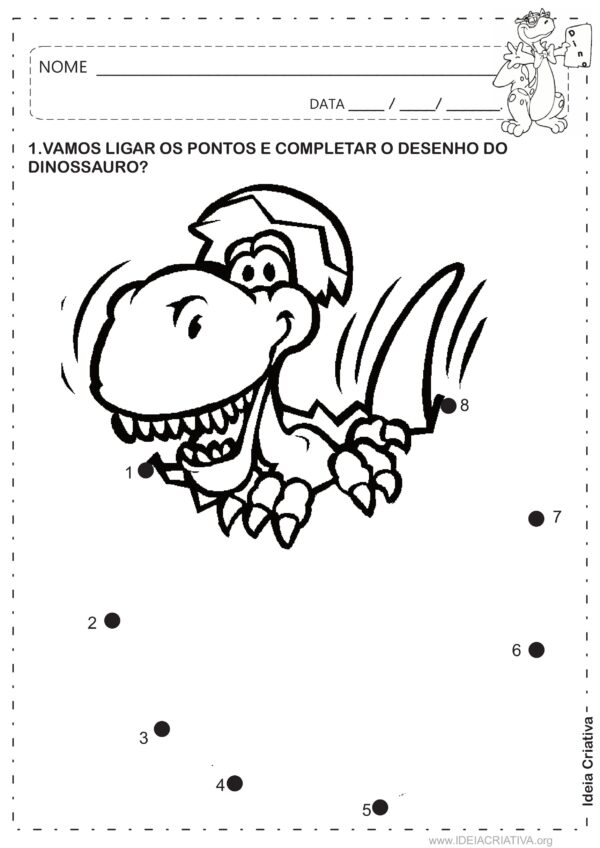 Atividades Dinossauros Educação Infantil - Imagem 4
