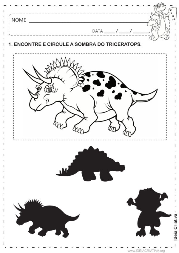 Atividades Dinossauros