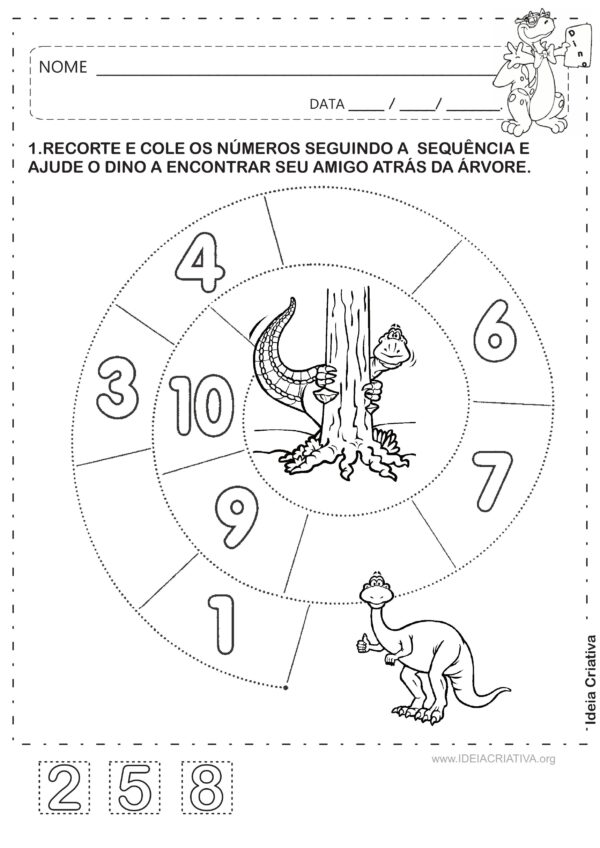Atividades Dinossauros Educação Infantil - Imagem 3